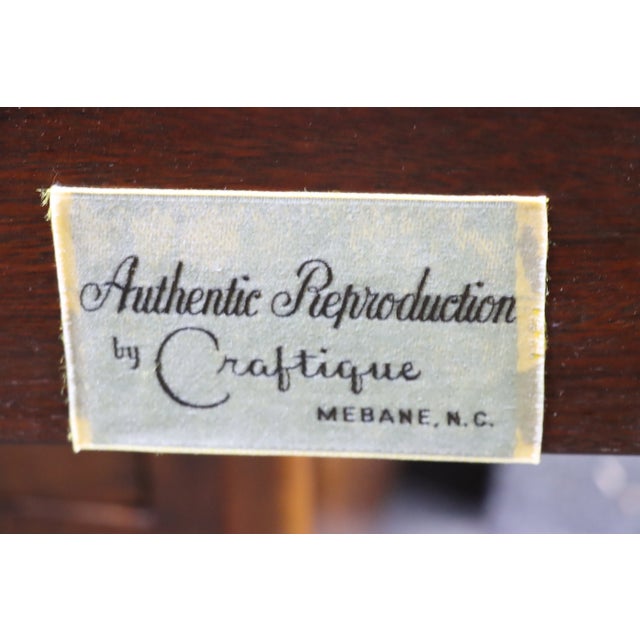 Traditional Craftique Double Poster Headboard For Sale - Image 3 of 6