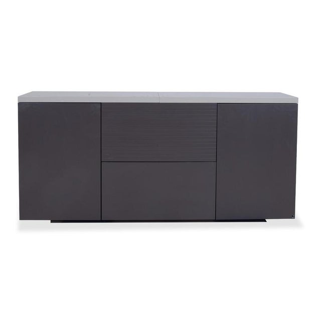 Wooden Sideboard with Manual Function and Lighting from WK Wohnen For Sale - Image 14 of 18