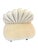 1960s Art Deco Shell-Shaped Bench, 1960s For Sale - Image 5 of 6