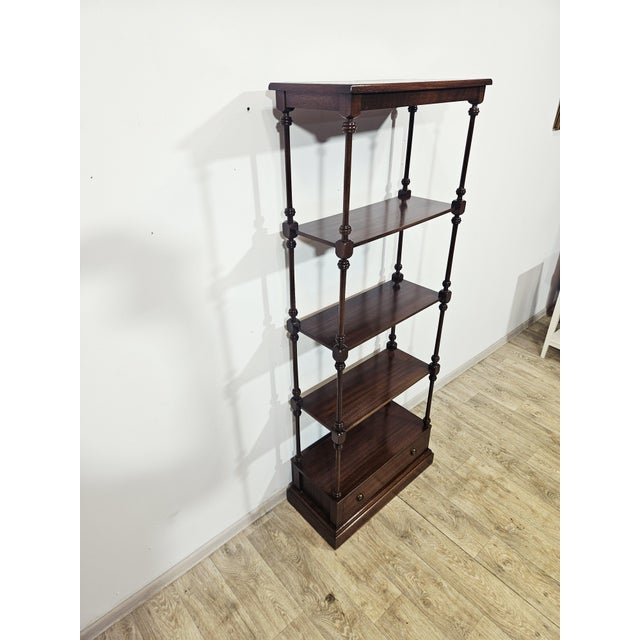 20th Century Classic Mahogany Shelf, England For Sale - Image 4 of 18