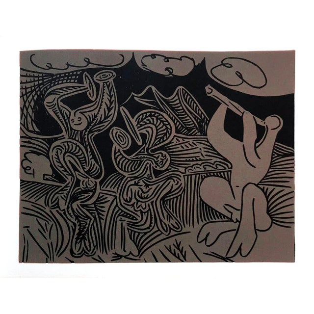 Artist: Pablo Picasso Country: Spain Title: Danseuses et Musicien Medium: Multichrome – 36 Marks: Not signed, not numbered...