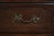 Brown Vintage French Country Walnut Finish High Chest For Sale - Image 8 of 18