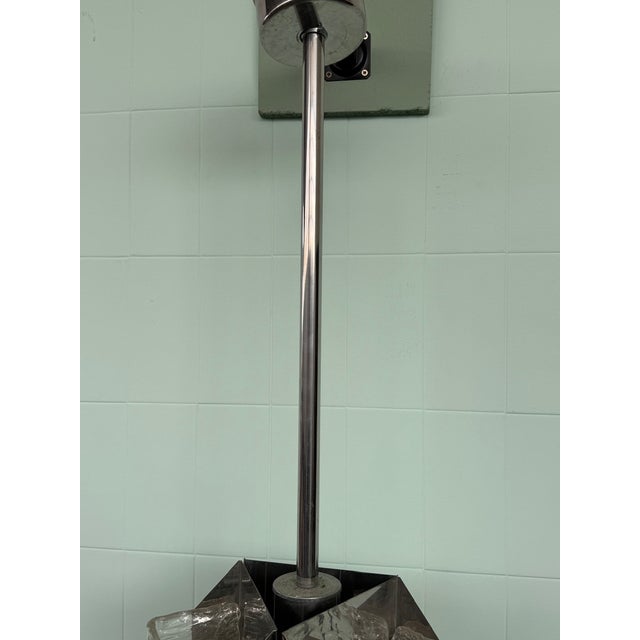 Silver Vintage Austrian Pendant Lamp attributed to J.T. Kalmar, 1970s For Sale - Image 8 of 18