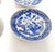 Antique Blue Willow Butter Pat Plates – Chinoiserie Blue & White – Set of 6 For Sale - Image 12 of 12
