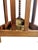 Early 20th Century Antique English Bobbin-Turned Oak Umbrella & Cane Stand With Brass Liner For Sale - Image 5 of 16