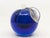 Glass Blue and Clear Sommerso Murano Glass Paperweight attributed to Seguso Vetri d'Arte, 1960s For Sale - Image 7 of 13