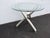 Brown Milo Baughman Style Chrome Glass Top Jax Tables a Pair 6571 For Sale - Image 8 of 18