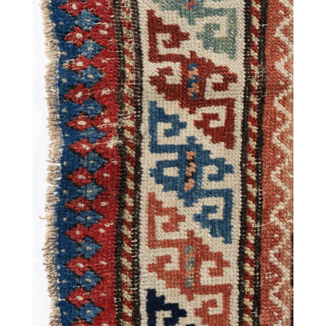Vintage Nw Animal Design Runner Rug 3'4 X 8'5 For Sale - Image 10 of 17