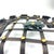 Hand-Forged Wrought Iron Heart Wall Decor (Ruffled Edge & Lattice Design) Antique Copper Finish For Sale - Image 4 of 9