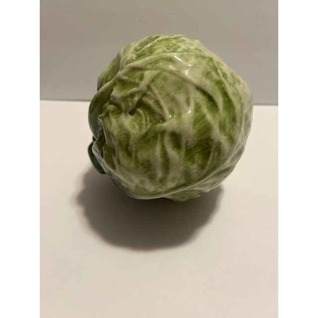Mid 20th Century Ceramic Cabbage For Sale - Image 10 of 12