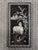 Chinese Set of Four Chinese Japonisme Black Lacquer Panels With Dimensional Mother-of-Pearl Inlay, Figural Pastoral Scenes For Sale - Image 3 of 12
