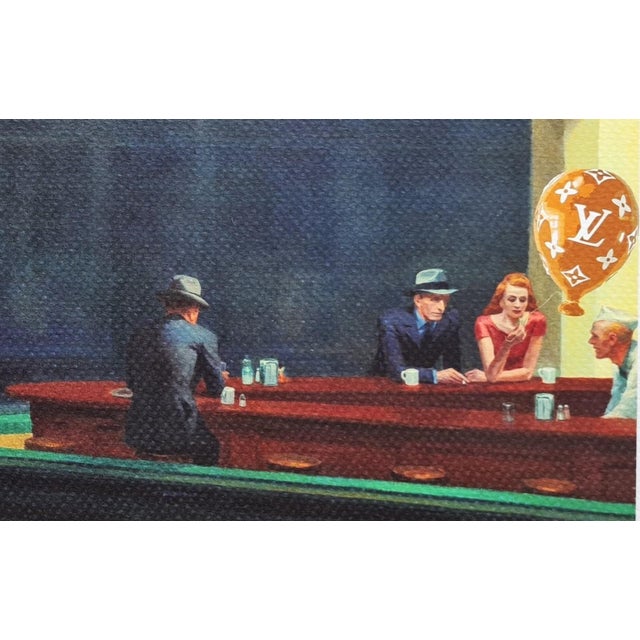 Early 21st Century Death Nyc - Nighthawks - Limited Edition With Certificate For Sale - Image 5 of 9