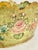 Vintage French Tole Cachepot With Hand-Painted Roses and Scalloped Rim For Sale - Image 13 of 15