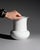 Vintage Black and White Porcelain Vases by Tapio Wirkkala for Rosenthal Studio-Line, 1980s, Set of 2 For Sale - Image 9 of 13