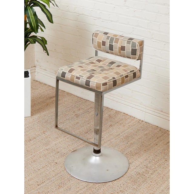 Mid 20th Century Pair of Retro Stools For Sale - Image 11 of 12