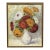 Vintage Mid-Century Modern Floral Still Life Oil Painting in Original Frame For Sale