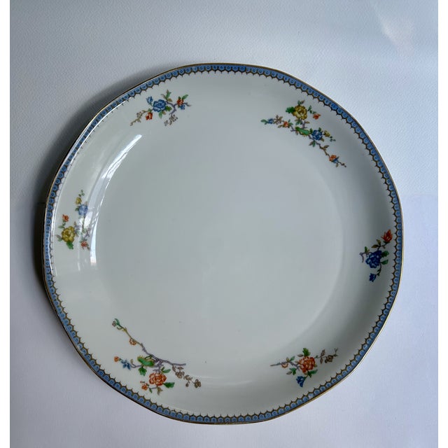 Haviland Limoges Blue Border Porcelain Serving Platter For Sale In New York - Image 6 of 18