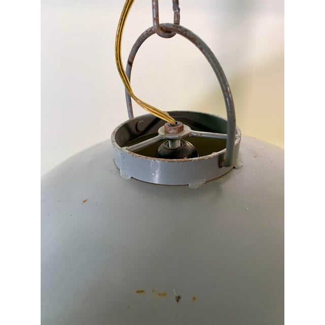 Thormann Pendant Lamp - Antique Green For Sale - Image 4 of 9