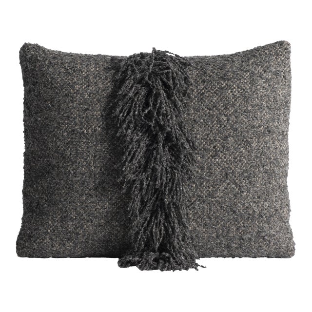 Lancaster Signature Fringe Pillow in Berber Luna For Sale