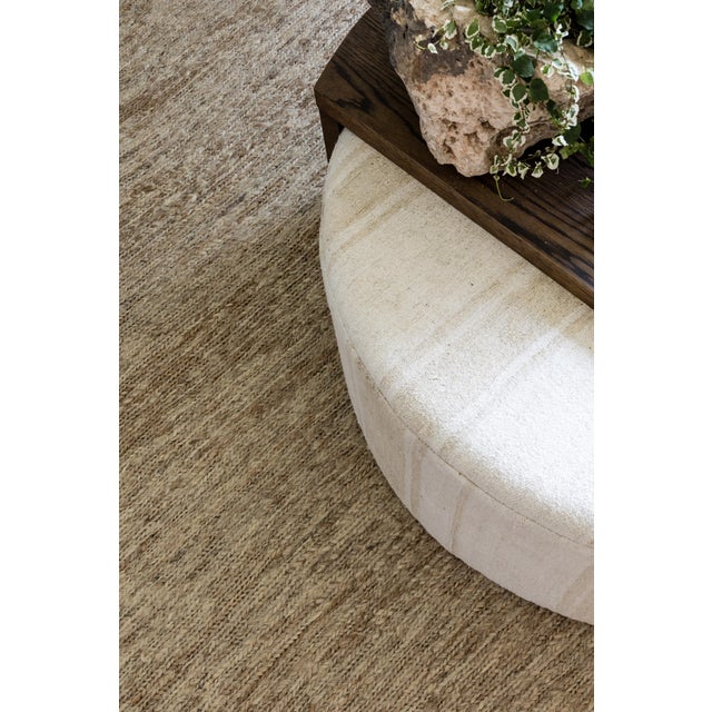 Pure Salt Torquay Natural Sumack Weave Jute/Argenitian Wool Area Rug, 5' X 8' For Sale - Image 4 of 13