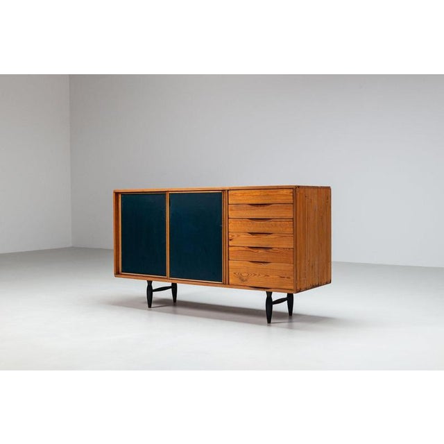 Pirkka Sideboard by Ilmari Tapiovaara for Laukaan Puu, 1940 For Sale - Image 6 of 18