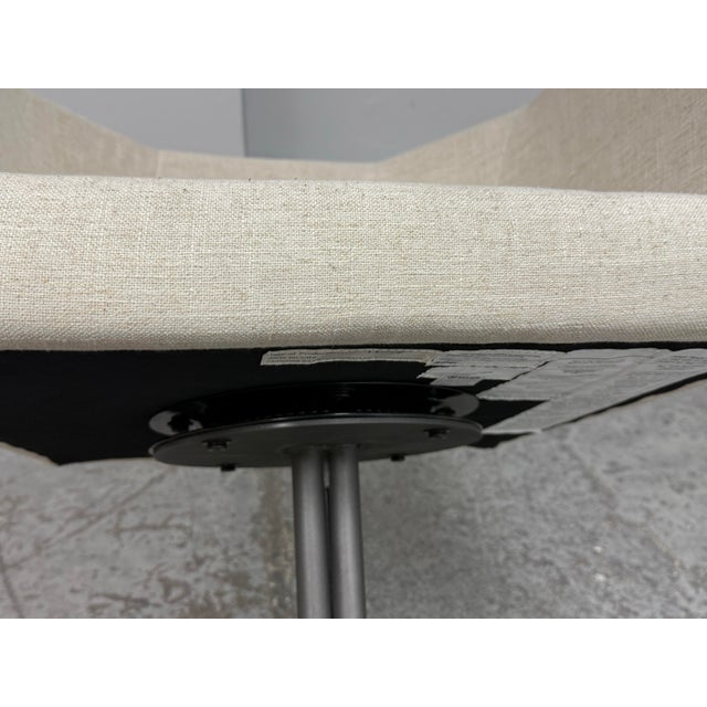 Cb2 Swivel Facetta Chair For Sale - Image 12 of 12
