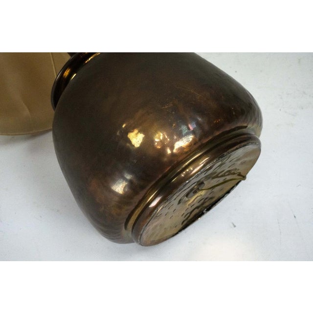 Mid-Century Modern Italian Brass Table Lamp, 1960s For Sale - Image 10 of 12