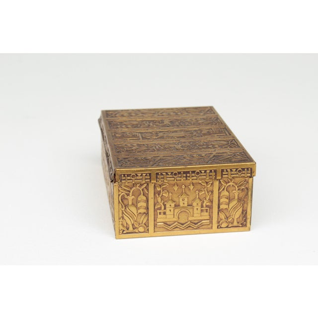 Art Deco Lidded Box by Eugen Schwemmle for Erhart Söhne, 1930s For Sale - Image 3 of 12