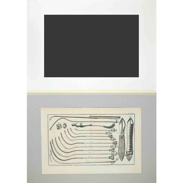 Surgical instruments is part of the suite realized by lorenz heister in the series of institutiones chirurgicae,...