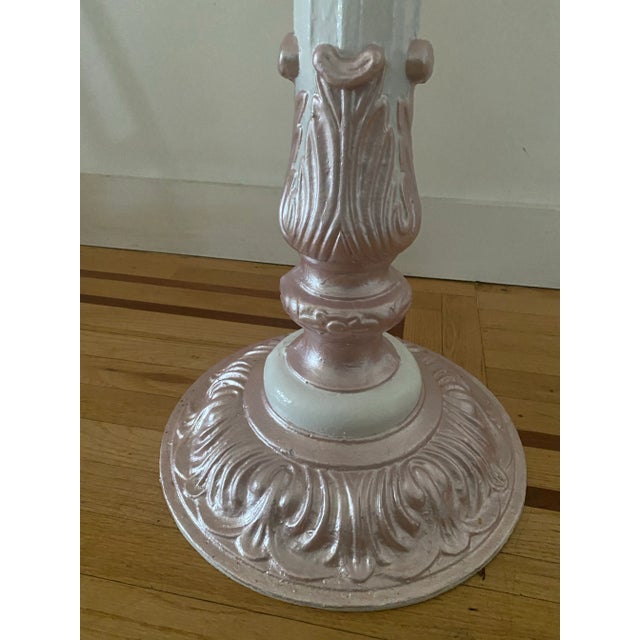 A local restaurant was changing their decor so i decided to buy all of the old table tops and bases. Therefore we...