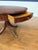 Wood Traditional Mahogany Drum Table by Leighton Hall - Showroom Sample For Sale - Image 7 of 11