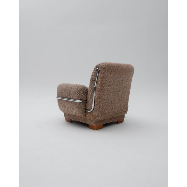 1970s Vintage Space Age Tubular Chair, 1970s For Sale - Image 5 of 8