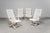Item: Set of 4 garden chairs Era & Style: Vintage - Design - 1980s Features: - Stylish and comfortable furniture with...