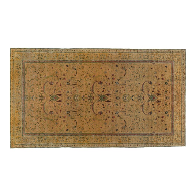 Oversized 1920s Indian Rug For Sale