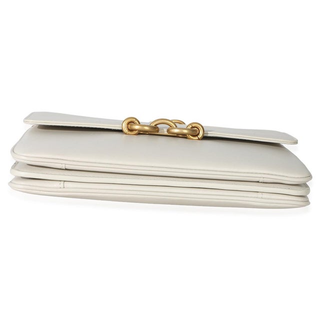 2020s Cream Smooth Calfskin Le Maillon Satchel For Sale - Image 5 of 9