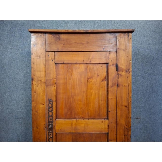 18th Century Rustic Wardrobe in Fir For Sale - Image 4 of 12