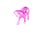 Contemporary Pink Resin Elephant from Richard Orlinski For Sale - Image 3 of 9