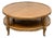 Mid 20th Century French Provincial Style Round Coffee Table, 37 Inch For Sale