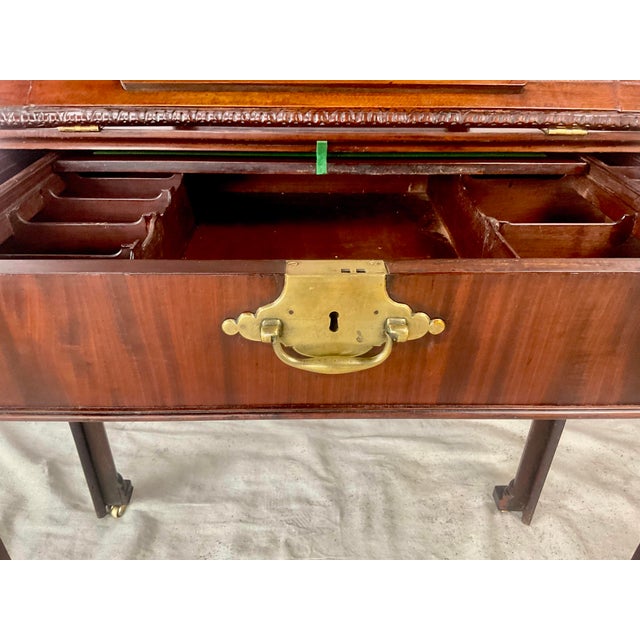 George III Mahogany Architect's Table. Circa 1775 For Sale - Image 13 of 14