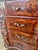 19th Century English Marble-Top Commode in Feathered Mahogany For Sale In Los Angeles - Image 6 of 17