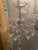 Transparent 1980s Three Double Light Cut Crystals Sconces For Sale - Image 8 of 15
