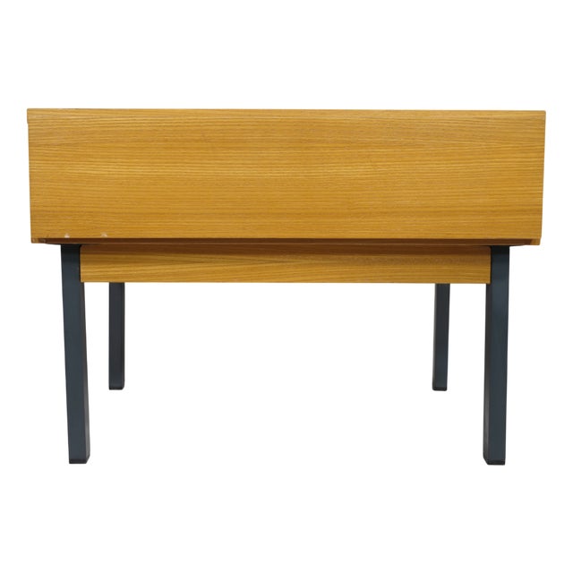 Mid-Century Wooden Sideboard with Drawers, 1960s For Sale