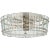 Cadence Medium Single-Tier Flush Mount in Polished Nickel with Antique Mirror Designer: Carrier and Company Canopy: 11.25"...