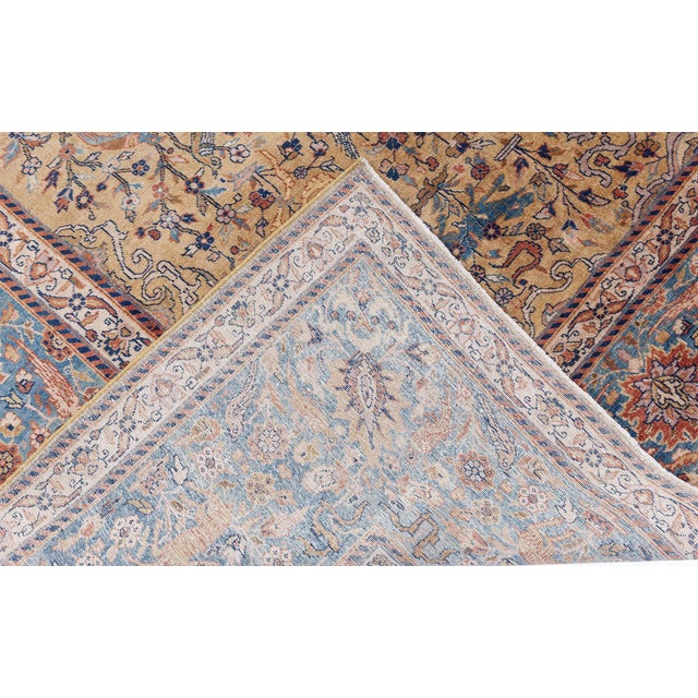 Early 20th Century Early 20th Century Persian Tabriz For Sale - Image 5 of 11
