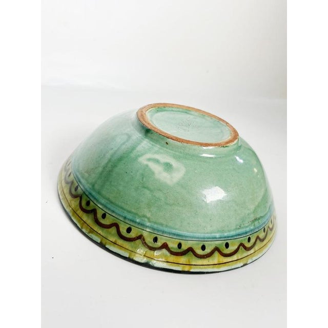 Antique French Majolica Dish, 1900s For Sale - Image 9 of 14