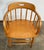 Mid-Century Modern Vintage MCM Wood Bankers Chair For Sale - Image 3 of 12