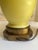 Mid 20th Century Baccarat Style Yellow Opaline Glass Japonisme Lamps, Signed Baccarat - a Pair For Sale - Image 12 of 18