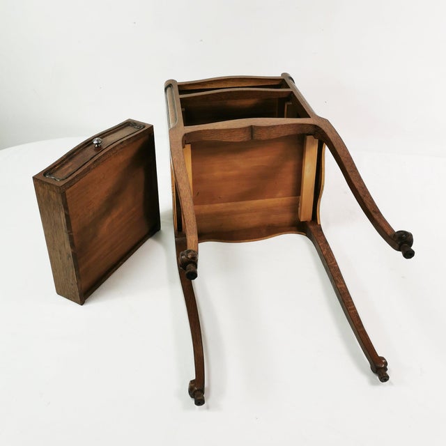 Louis XV Style Cabinet with Drawer, France, 1950s For Sale - Image 13 of 16