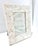 Contemporary Vintage Capiz Shell Picture Frame – Iridescent Coastal Decor Hollywood Regency Style For Sale - Image 3 of 12