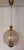 Vintage Ceiling Lamp with Spherical Glass Shade, 1970s, in Very Good conditions. Designed 1970 to 1979 Up to 250V...